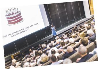 Associate Professor of Psychology Valerie Purdie-Vaughns ’93 delivered the keynote lecture on Dean’s Day.